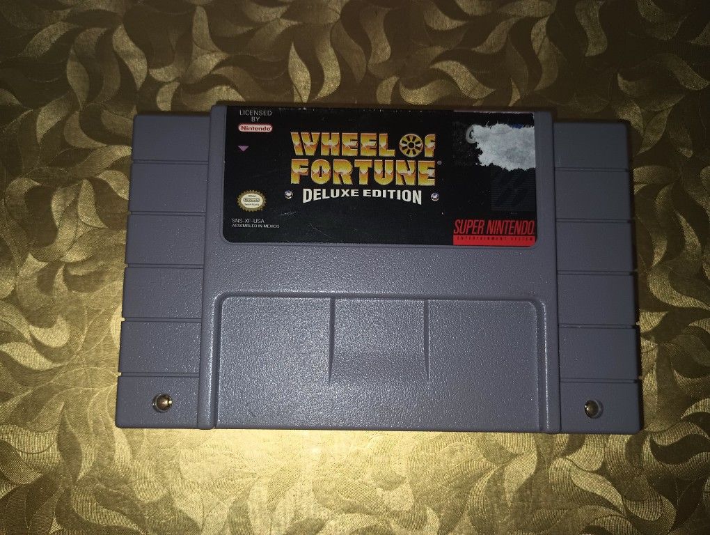 Wheel Of Fortune Deluxe Edition for Super Nintendo