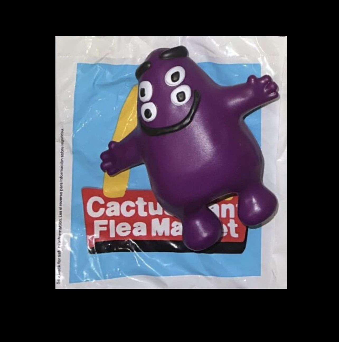 Grimace McDonald’s Cactus Jack Toy