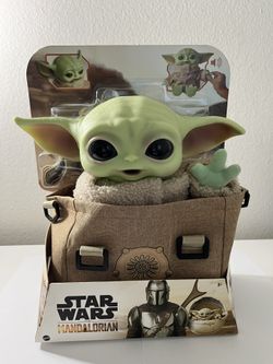 Star Wars The Child Plush Premium Bundle Talking Baby Yoda Mandalorian Bag GROGU Brand new 