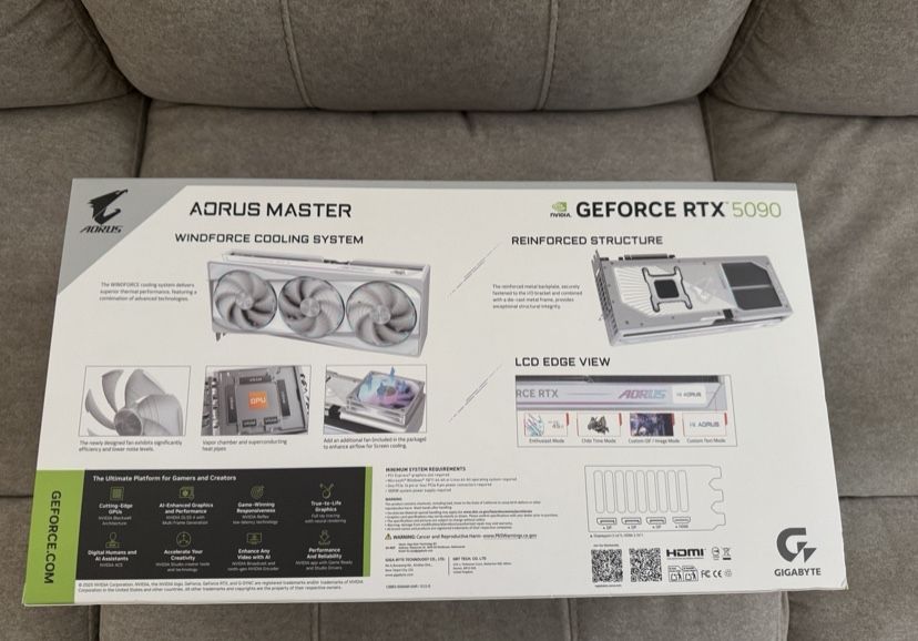AORUS GRAPHICS CARD 5090