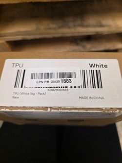 TPU Filament，PRILINE 98A TPU Flexible Soft 3D Printer Filament，1KG 1.75mm Spool Durable Flexible Material, White