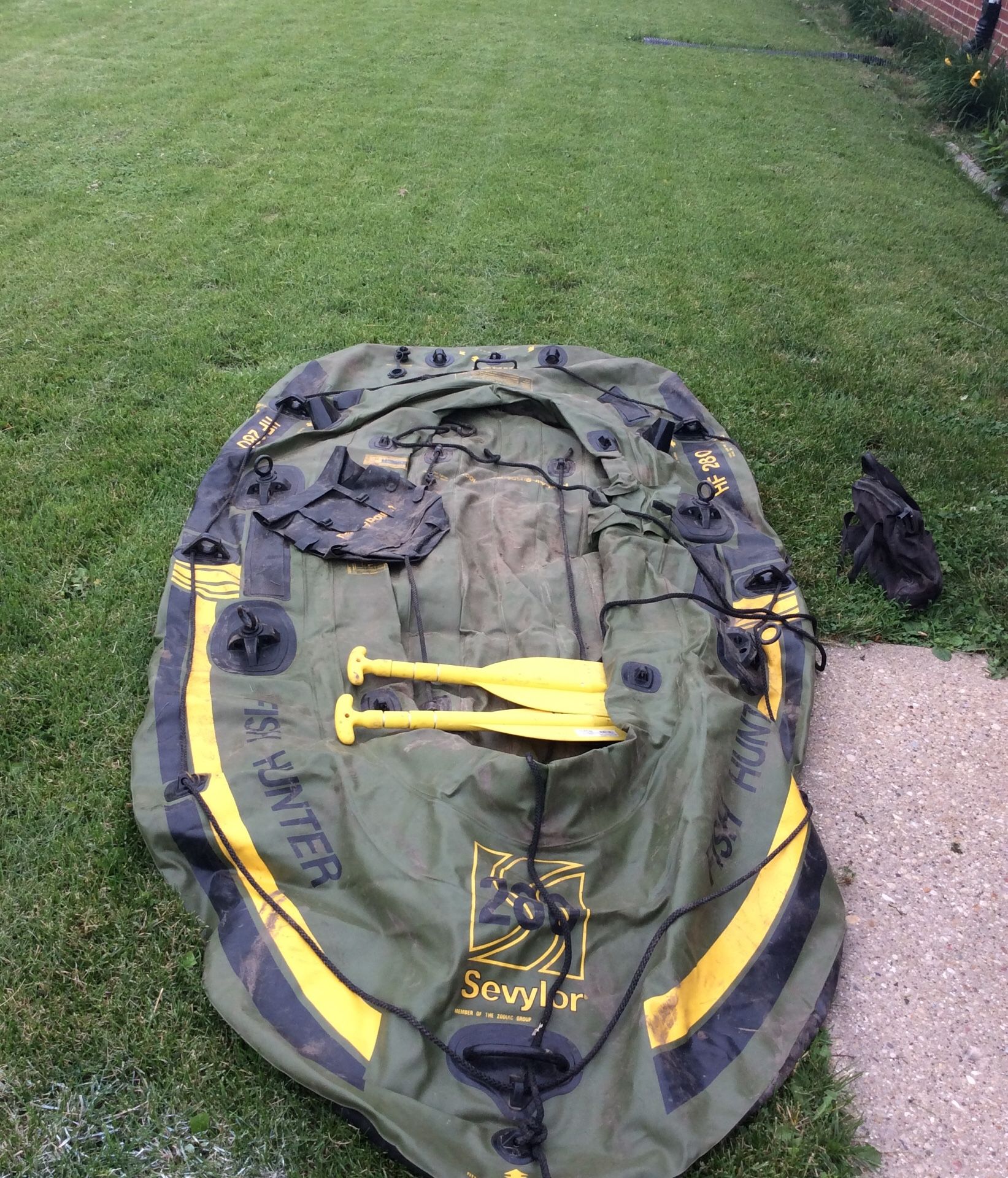 Fish Hunter raft boat