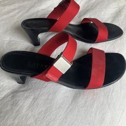 Fourth of July, perfect Ralph Lauren sandals