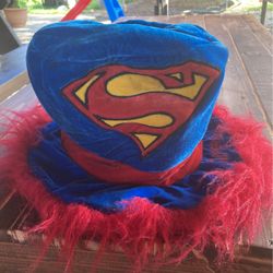 Superman Vintage Plush Hat