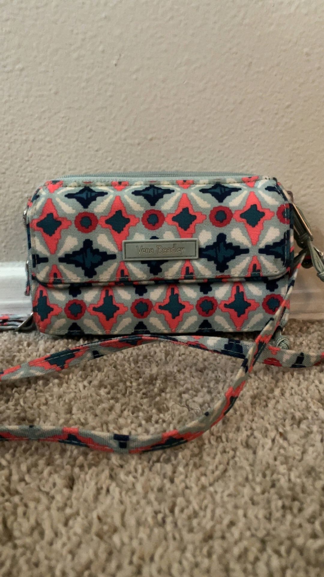 Vera Bradley Water Geo Lighten Up All In One Crossbody