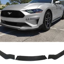 Fits 18-23 Ford Mustang EcoBoost & GT Front Bumper Lip Splitter 3PC