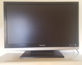 📺 MAGNAVOX - SILVER & BLACK FLAT SCREEN T.V. [ READ DESCRIPTION! ]📺