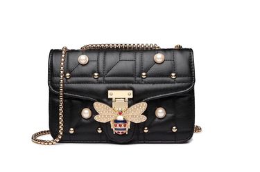 New bee pearl shoulder bag crossbossbody