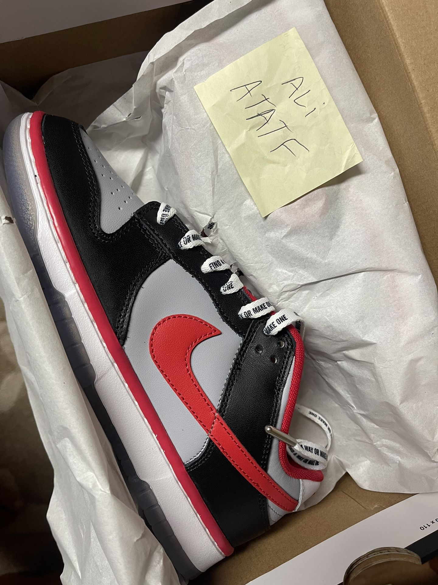 Nike Dunk Low Clark Atlanta University Size 7