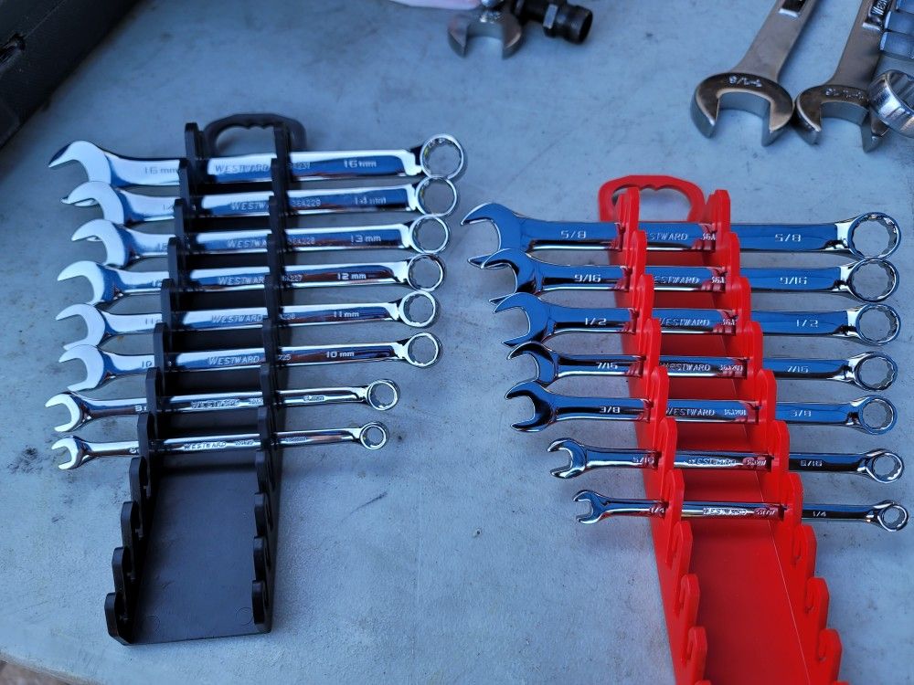 Wrenches SAE & Metric 15 Pcs Total (Westward Brand)