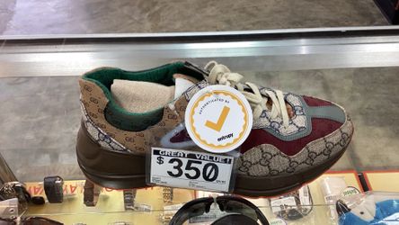 Gucci rhyton shoe size 9 authenticated by Entrupy