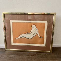 I. Amen American “Nude”signed Color Print Limited Edition Of 200, This One # 71 
