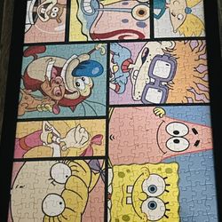 SpongeBob/Rugrats/Hey Arnold Puzzle Picture 