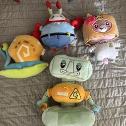 LANKYBOX X SPONGEBOB PLUSHIES