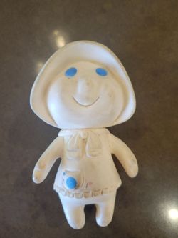Vintage 1972 "Poppie Fresh " soft vinyl Pillsbury Company advertising figure