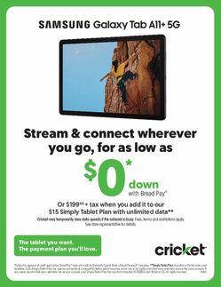 Get the Latest devices for $0 Down with BreadPay