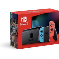 Nintendo Switch in Neon Blue/Neon Red