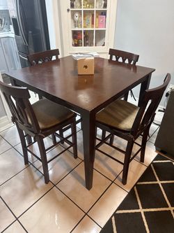 Table and chairs