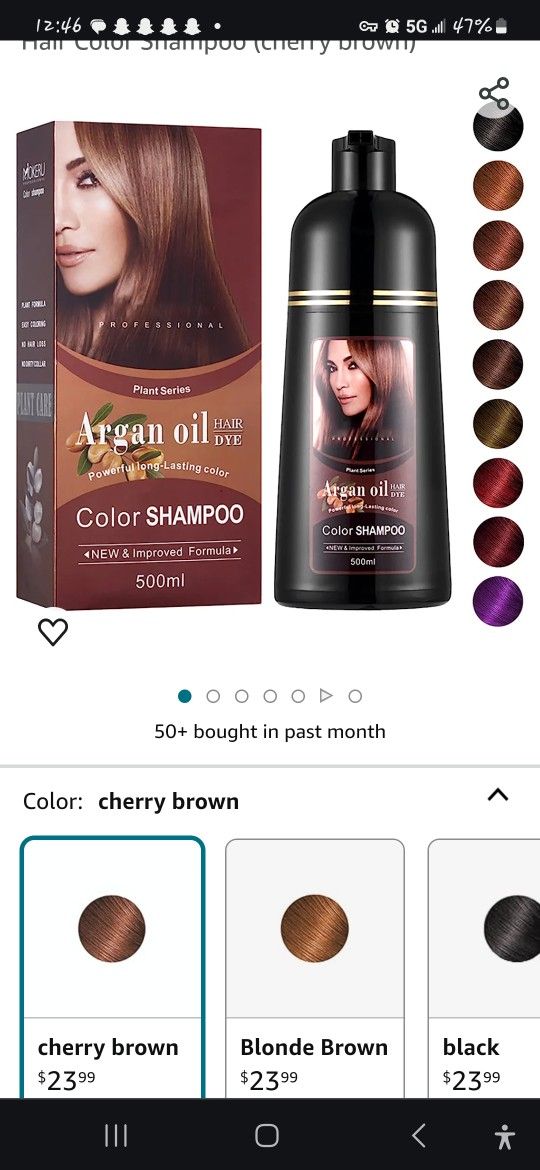 New Mokeru Color Shampoo 