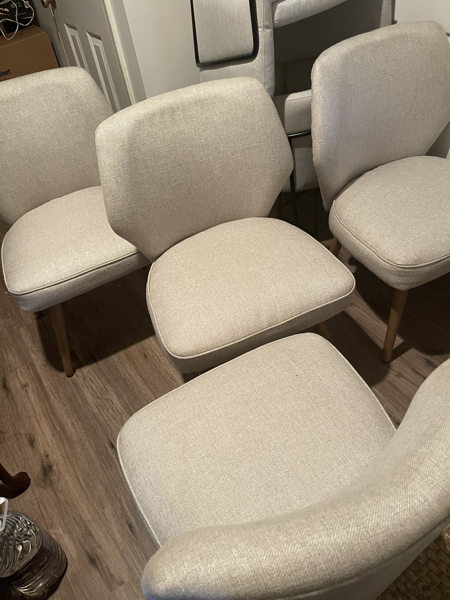 4 Chairs $60 Each
