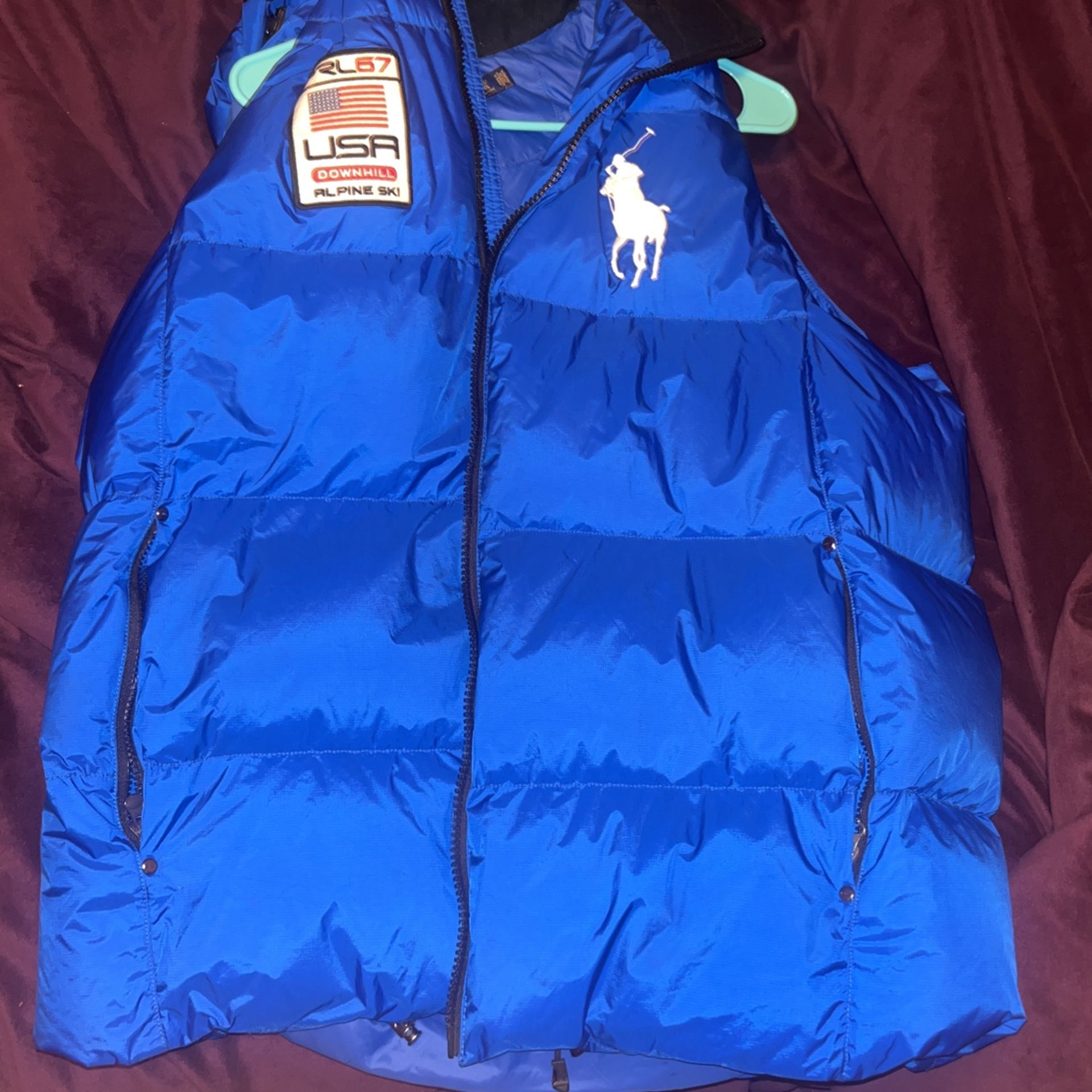 Polo puffer vest