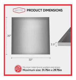 BRAND NEW Stainless Steel Heavy Duty Washing Machine Drain Pan