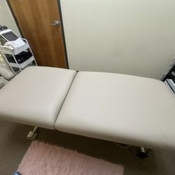 Electric Massage Table . Adjustable.cream Color 