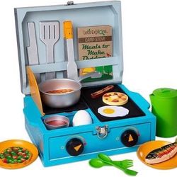 Melissa & Doug Let’s Explore Camp Stove Play Set ⭐️NEW IN BOX⭐️