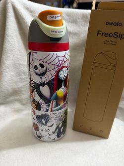 Owala FreeSip Nightmare Before Christmas Water Bottle