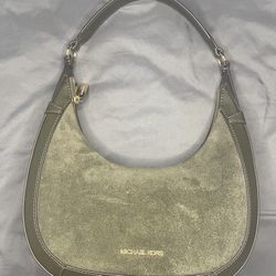 Michael Kors Olive Green Shoulder Bag – Clean