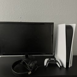 Disk pS5 And Monitor Combo 
