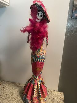 Day Of The Dead Paper Doll 
