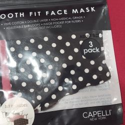 CAPELLI NEW YORK SMOOTH FIT FACE MASKS