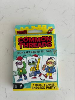Common Threads card game ages 7+