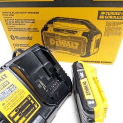 12V-20V DeWalt Jobsite Bluetooth Speaker Combo Kit 