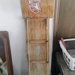 Skowhegan Wood Toboggan Sled