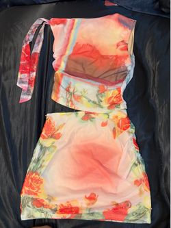 Sunset Matching Skirt Set
