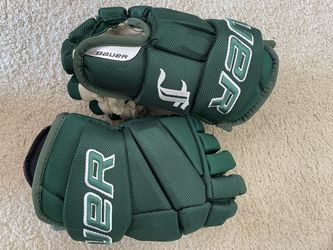 Bauer Vapor Pro Size 12 Green Hockey Gloves