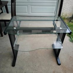 Glass Desk