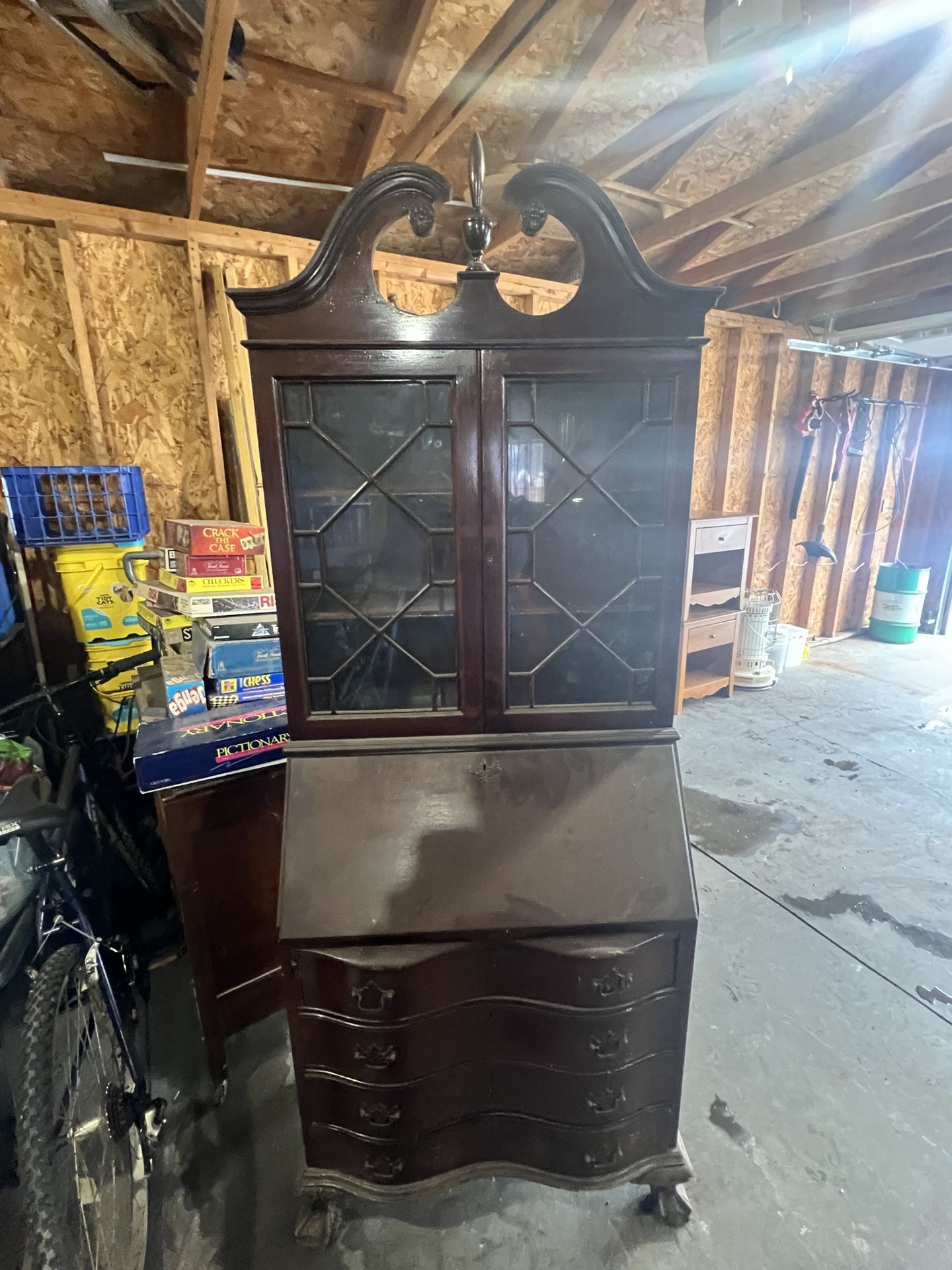 Antique Dresser and Secretary Desk