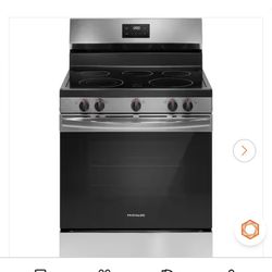 Brand New Frigidaire Stainless Steel Electric Range (Stove/ Oven)