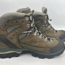 Scarpa Z/G Goretex Trekking Boots Vibram Sole US M6 1/3 W7 1/3 Hiking