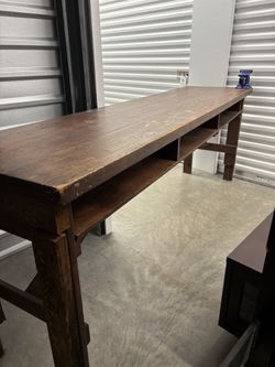 3 Board Top workbench, rustic, and sturdy