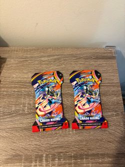 Pokémon TCG Mega Evolution Chaos Rising Booster Packs x2
