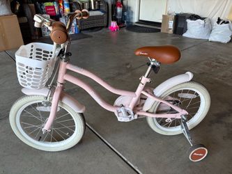 Prorider Kids Bike with Training Wheels and Basket