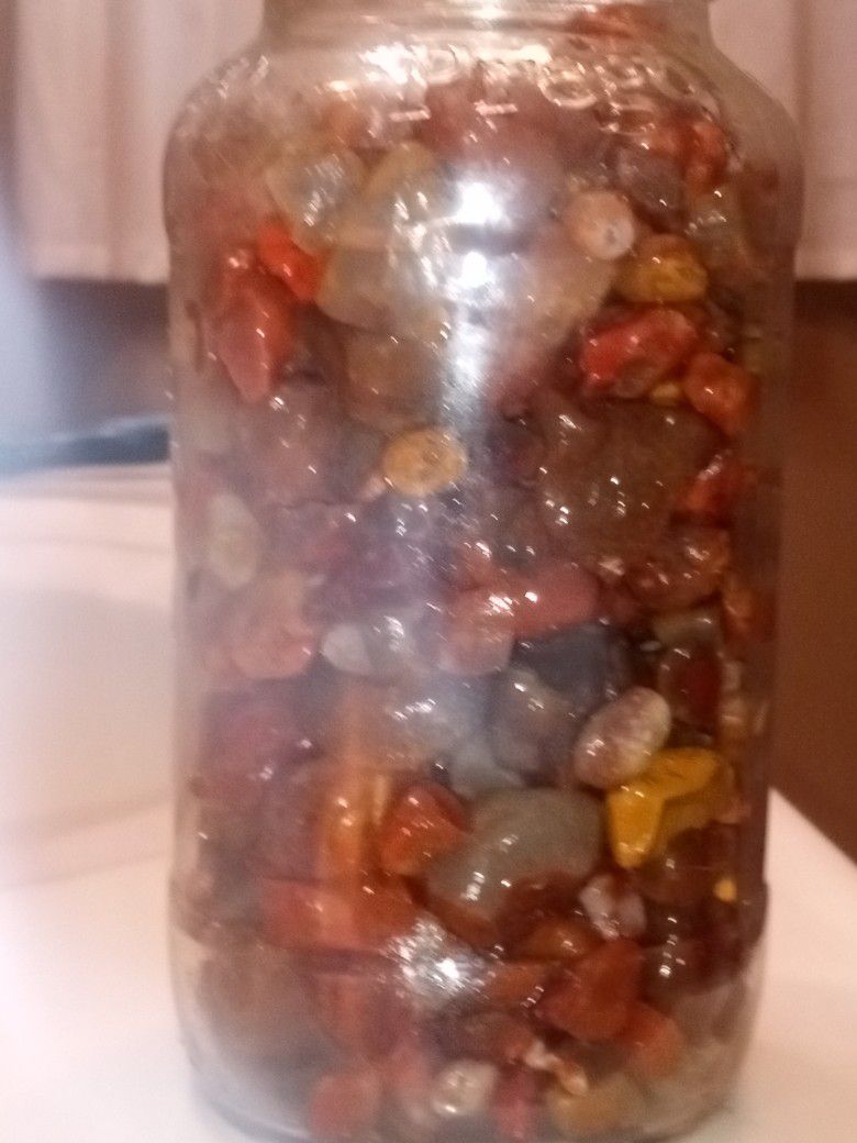 Jar Of Agates For Sale