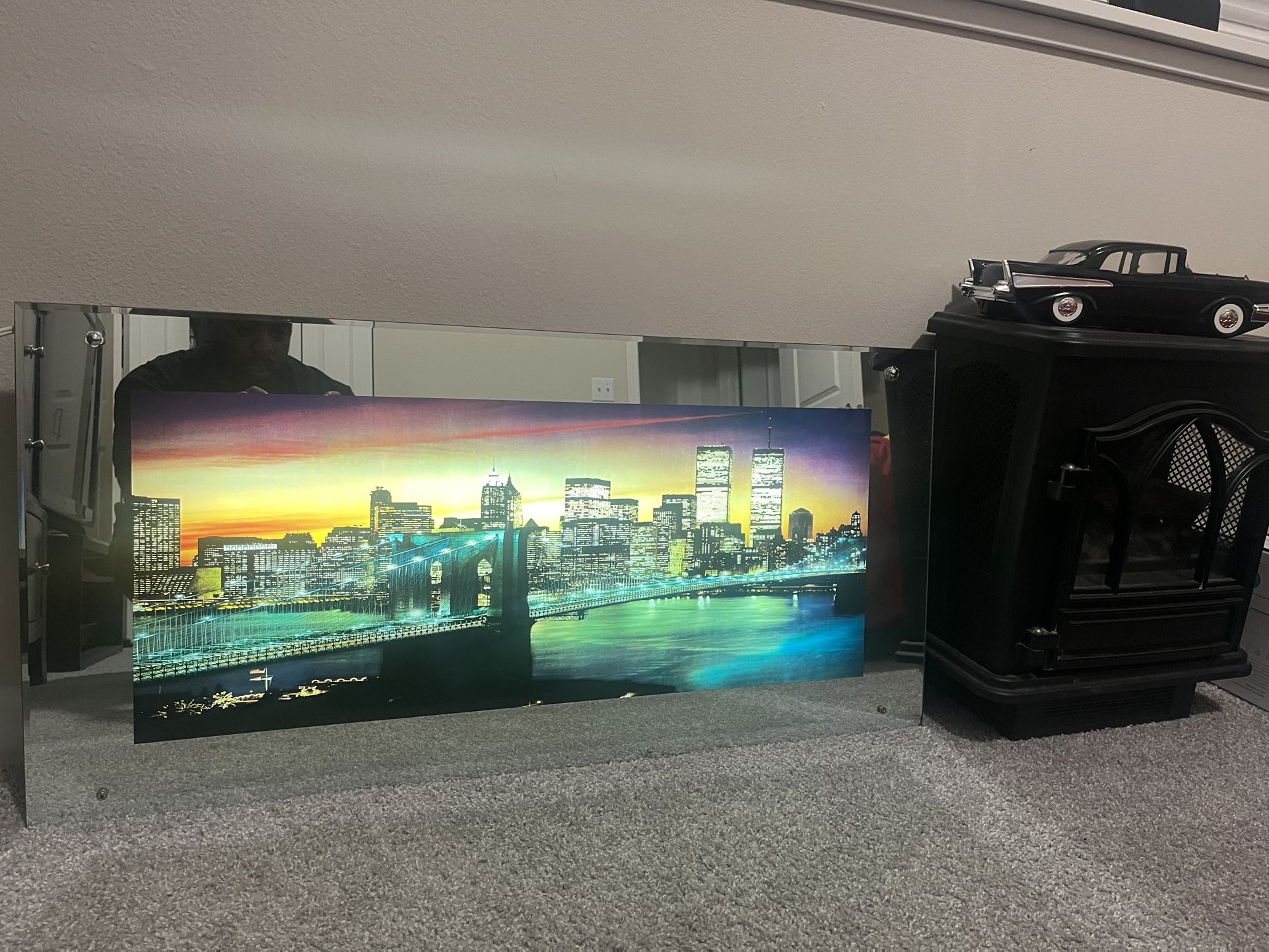 Motion photo of New York city