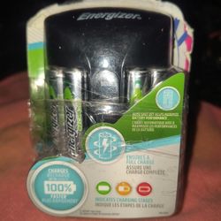ENERGIZER CHARGER FOR ENERGIZER AA RECHARGE BATTERIES 