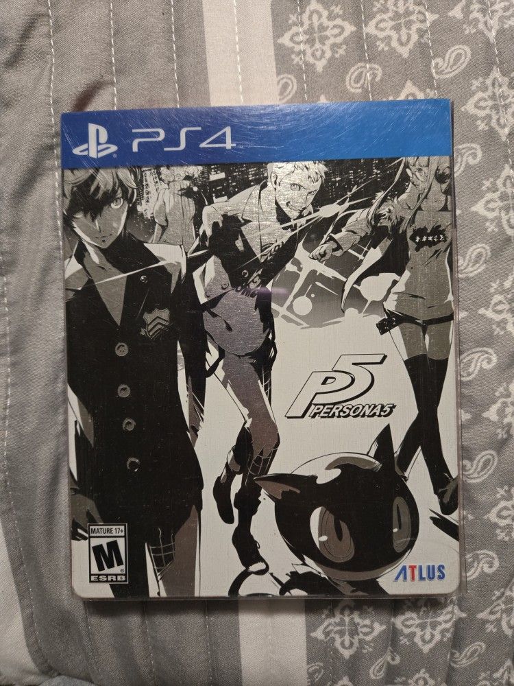PS4 Persona 5 Steelbook Edition