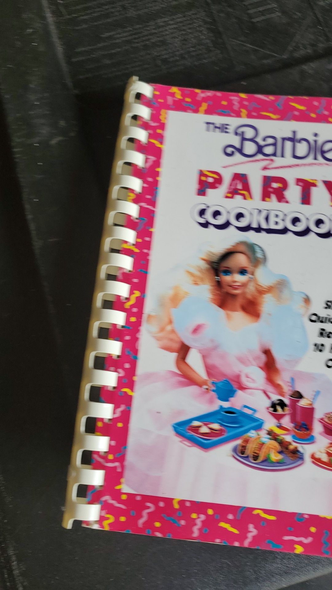 Barbie party cookbook